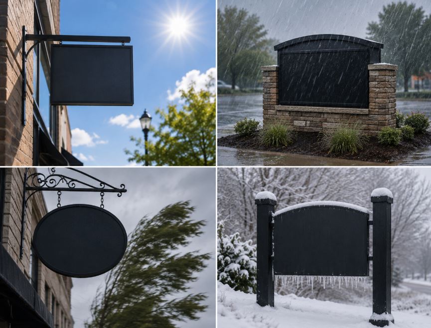 best outdoor signs for missouri weather conditions