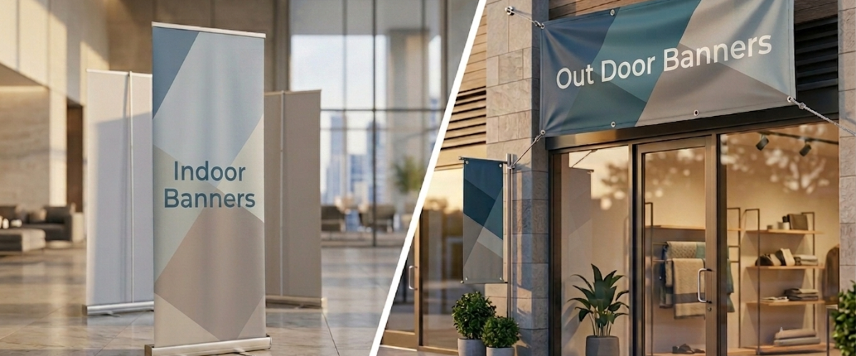 Indoor vs Outdoor Banners: Best Choice for Your Business