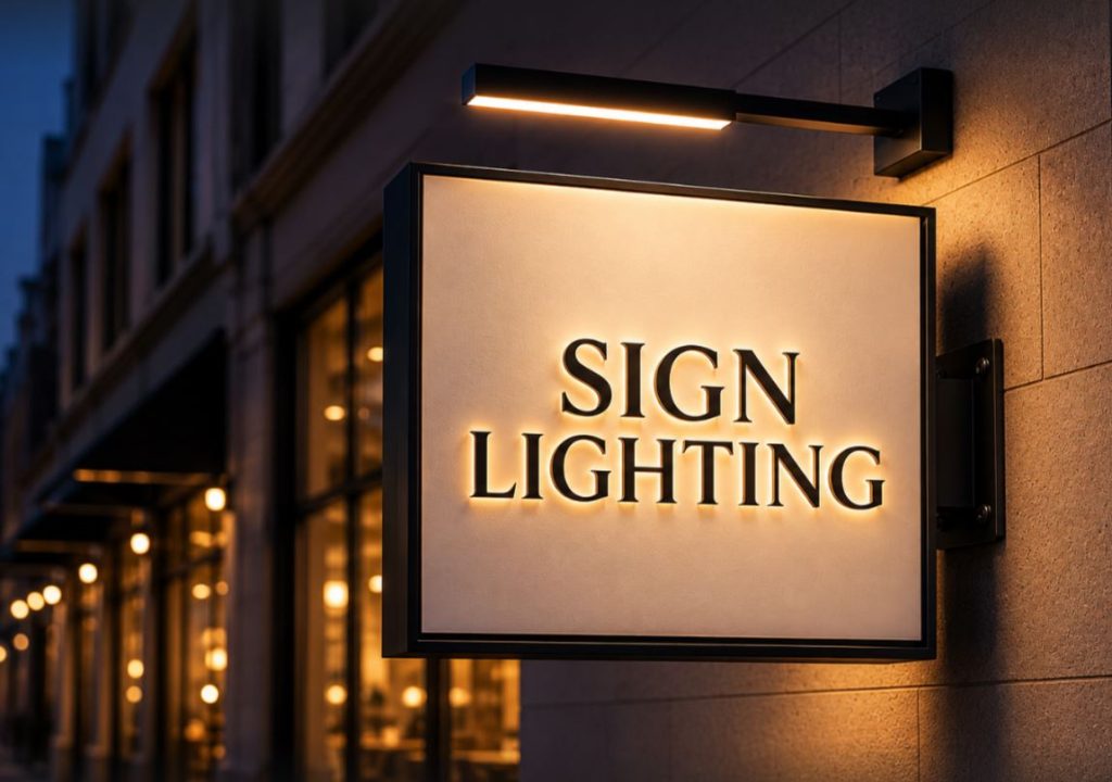 Sign lighting