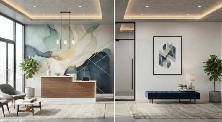 Indoor Wall Graphics vs Printed Posters