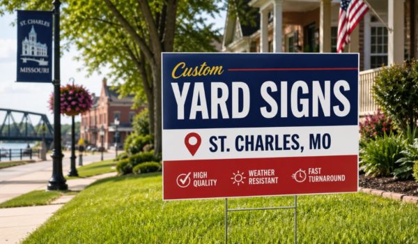 yard signs St. Charles MO